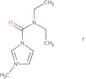 1-[(Diethylamino)carbonyl]-3-methyl-1H-imidazol-3-ium iodide