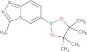 3-Methyl-6-(4,4,5,5-tetramethyl-1,3,2-dioxaborolan-2-yl)-[1,2,4]triazolo[4,3-a]pyridine