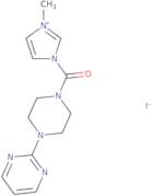 3-Methyl-1-[(4-pyrimidin-2-ylpiperazin-1-yl)carbonyl]-1H-imidazol-3-ium iodide