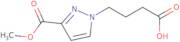 4-[3-(Methoxycarbonyl)-1H-pyrazol-1-yl]butanoic acid