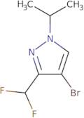 4-Bromo-3-(difluoromethyl)-1-(propan-2-yl)-1H-pyrazole