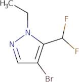 4-Bromo-5-(difluoromethyl)-1-ethyl-1H-pyrazole