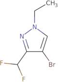 4-Bromo-3-(difluoromethyl)-1-ethyl-1H-pyrazole