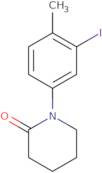 1-(3-Iodo-4-methylphenyl)piperidin-2-one