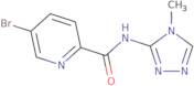 5-Bromo-N-(4-methyl-4H-1,2,4-triazol-3-yl)pyridine-2-carboxamide