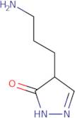 4-(3-Aminopropyl)-2,4-dihydro-3H-pyrazol-3-one
