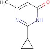 2-Cyclopropyl-6-methylpyrimidin-4-ol