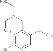 [(5-Bromo-2-methoxyphenyl)methyl]diethylamine