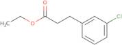 3-Chloro-benzenepropanoic acid ethyl ester