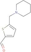 5-(Piperidin-1-ylmethyl)thiophene-2-carbaldehyde