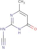[(4-Hydroxy-6-methylpyrimidin-2-yl)amino]formonitrile