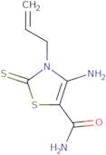 3-Allyl-4-amino-2-thioxo-2,3-dihydro-thiazole-5-carboxylic acid amide