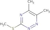 5,6-Dimethyl-3-(methylsulfanyl)-1,2,4-triazine
