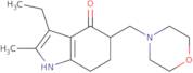 3-Ethyl-2-methyl-5-[(morpholin-4-yl)methyl]-4,5,6,7-tetrahydro-1H-indol-4-one