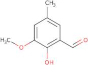 2-Hydroxy-3-methoxy-5-methylbenzaldehyde