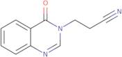 3-(4-Oxo-3,4-dihydroquinazolin-3-yl)propanenitrile