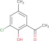 1-(3-Chloro-2-hydroxy-5-methylphenyl)ethan-1-one