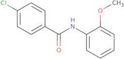 4-Chloro-N-(2-methoxy-phenyl)benzamide