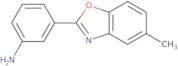 3-(5-Methyl-1,3-benzoxazol-2-yl)aniline