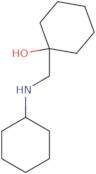 1-[(Cyclohexylamino)methyl]cyclohexan-1-ol