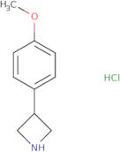3-(4-Methoxyphenyl)azetidine hydrochloride