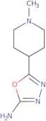 5-(1-Methyl-4-piperidinyl)-1,3,4-oxadiazol-2-amine
