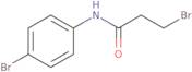 3-Bromo-N-(4-bromophenyl)propanamide