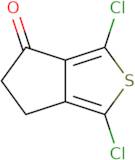 1,3-Dichloro-5,6-dihydro-4H-cyclopenta[c]thiophen-4-one