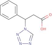 3-Phenyl-3-(1H-1,2,3,4-tetrazol-1-yl)propanoic acid