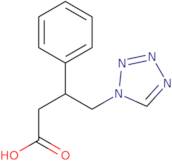 3-Phenyl-4-tetrazol-1-yl-butyric acid