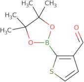 2-(4,4,5,5-Tetramethyl-1,3,2-dioxaborolan-2-yl)thiophene-3-carbaldehyde