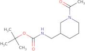 3-(Boc-aminomethyl)-1-acetylpiperidine