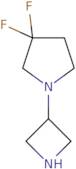 1-(Azetidin-3-yl)-3,3-difluoropyrrolidine