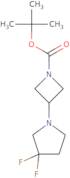 tert-Butyl 3-(3,3-difluoropyrrolidin-1-yl)azetidine-1-carboxylate