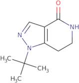 1-(tert-Butyl)-6,7-dihydro-1H-pyrazolo[4,3-c]pyridin-4(5H)-one