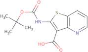 2-{[(tert-Butoxy)carbonyl]amino}thieno[3,2-b]pyridine-3-carboxylic acid