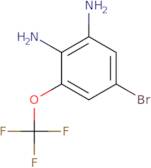 5-Bromo-3-(trifluoromethoxy)benzene-1,2-diamine