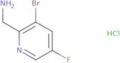 2-(Aminomethyl)-3-bromo-5-fluoropyridine hydrochloride