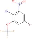 4-Bromo-2-nitro-6-(trifluoromethoxy)aniline