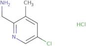 (5-chloro-3-methylpyridin-2-yl)methanamine hcl