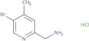 2-(Aminomethyl)-5-bromo-4-methylpyridine hydrochloride