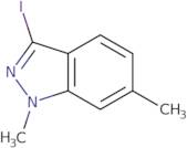 3-Iodo-1,6-dimethyl-1H-indazole