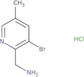2-(Aminomethyl)-3-bromo-5-methylpyridine hydrochloride