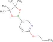 2-Propoxy-5-(4,4,5,5-tetramethyl-1,3,2-dioxaborolan-2-yl)pyridine