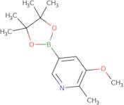 5-Methoxy-6-methylpyridin-3-ylboronic acid pinacol ester