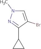 4-Bromo-3-cyclopropyl-1-methyl-1H-pyrazole