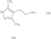 4-(2-Aminoethyl)-3,5-dimethyl-1H-pyrazole dihydrobromide