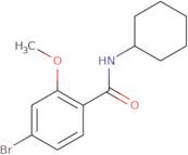 N-Cyclohexyl 4-bromo-2-methoxybenzamide