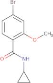 N-Cyclopropyl 4-bromo-2-methoxybenzamide