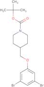 1-(N-Boc-Piperidin-4-ylmethoxy)-3,5-dibromobenzene